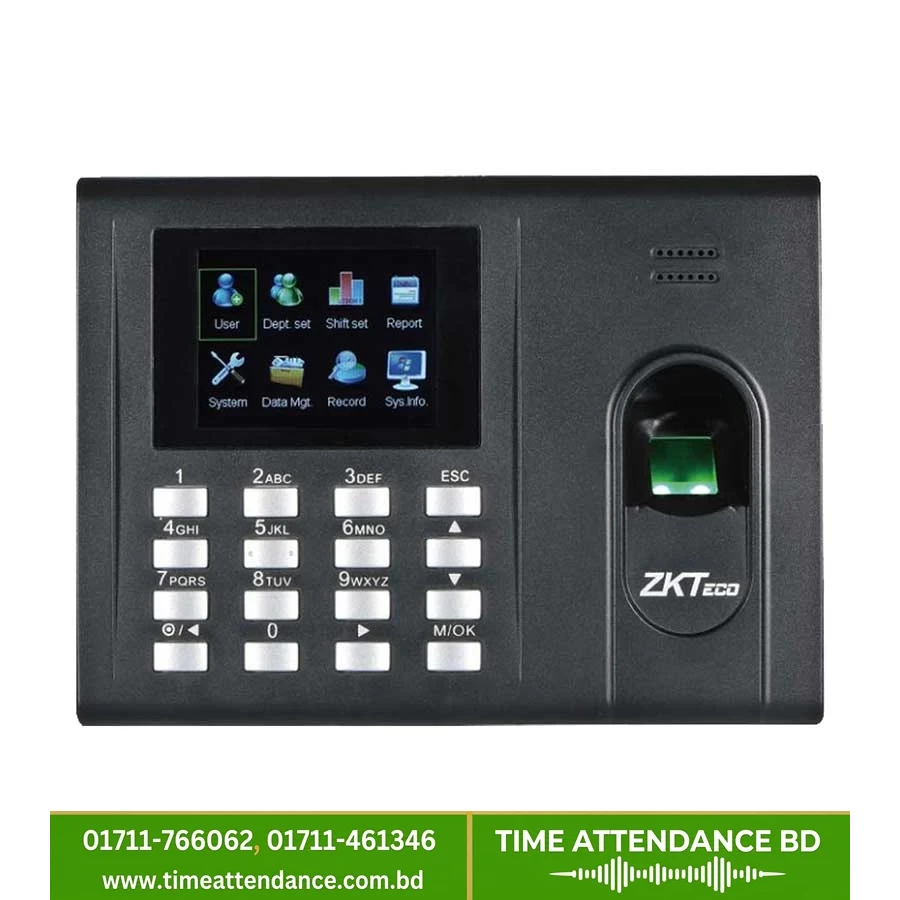 ZKTeco K90 Fingerprint Time & Attendance with Access Control System