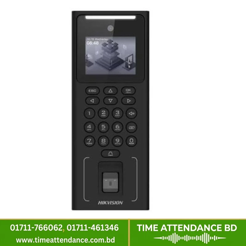 Hikvision DS-K1T321EFX Value Series Fingerprint and Face Recognition Time Attendance and Access Control Terminal