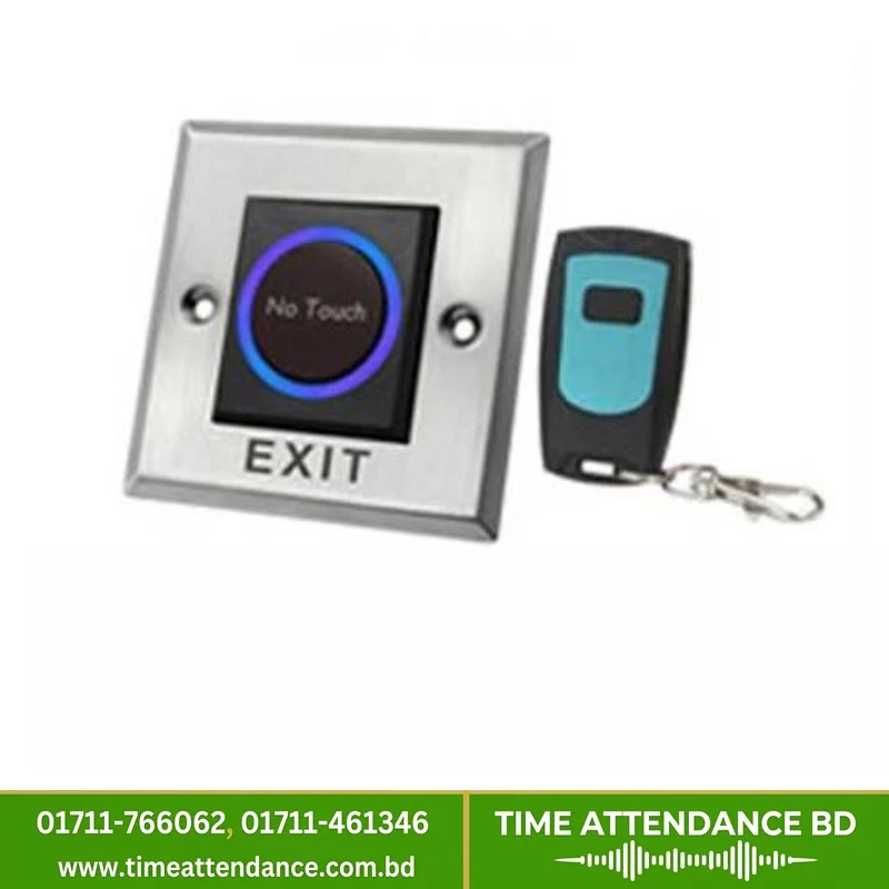 K2RR Non Touch Exit Button With Remote Combo