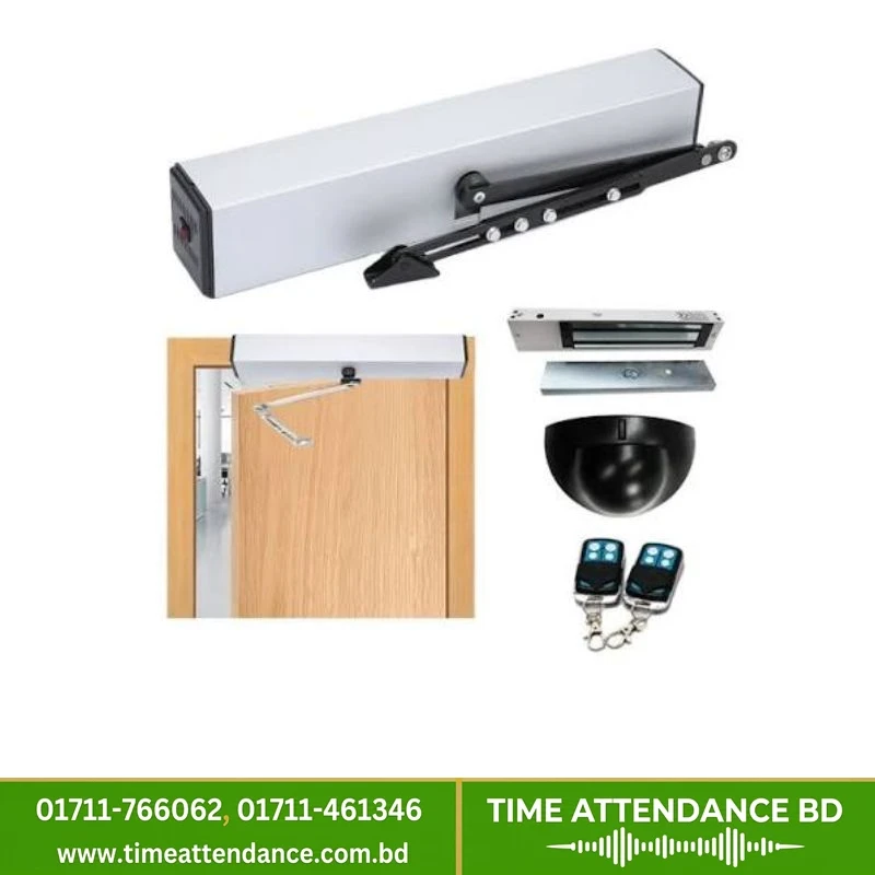 Smart Electric Wooden Swing Door Closer APP Remote Control Door Operator Automatic Door Open Closed System