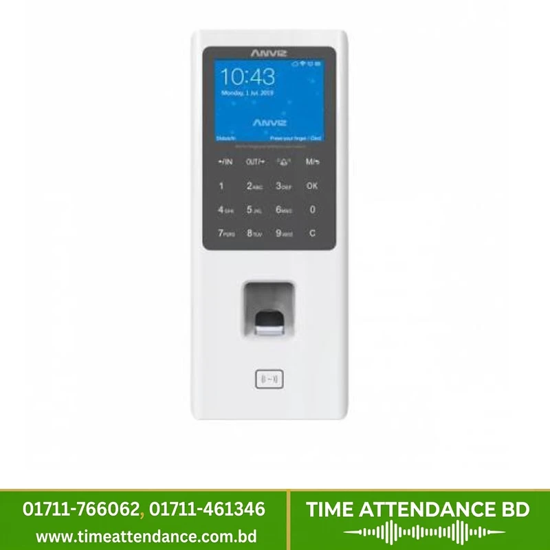 Anviz W2 Pro Color Screen Fingerprint & RFID Access Control