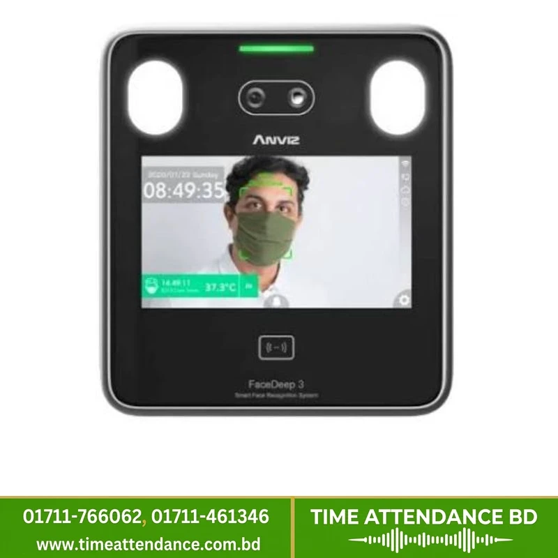 Anviz FaceDeep 3 Smart Face Recognition and Access Control Terminal