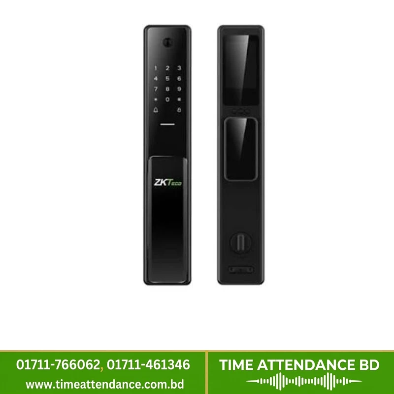 ZKTeco TL800 Fingerprint Automatic Smart lock with Built-in Indoor Monitoring Screen